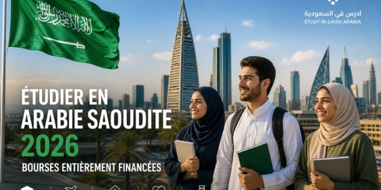 Arabie Saoudite 2026 : Bourses 100% financées pour étudiants internationaux