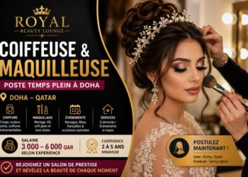 Coiffeuse & Maquilleuse à Doha | Opportunité dans un Salon de Luxe au Qatar