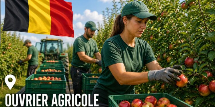Ouvrier Agricole en Belgique | CDI à Kortenaken – Récolte de Pommes et Poires