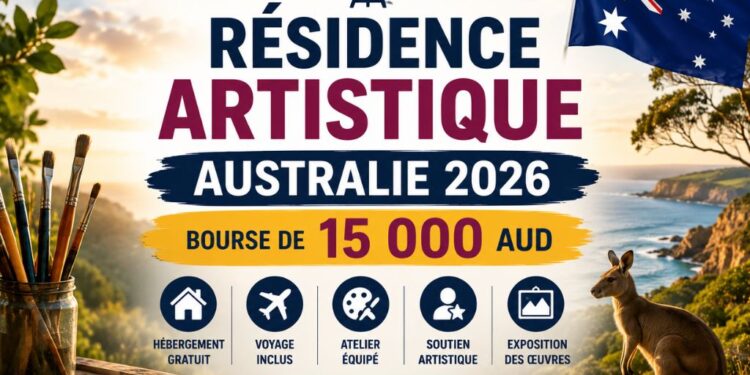 Résidence Artistique en Australie 2026 : Bourse de 15 000 AUD avec Voyage et Hébergement Financés