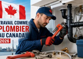 Travail comme Plombier au Canada 2026 | Salaires Élevés et Opportunités pour les Étrangers