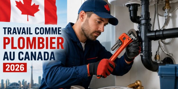Travail comme Plombier au Canada 2026 | Salaires Élevés et Opportunités pour les Étrangers