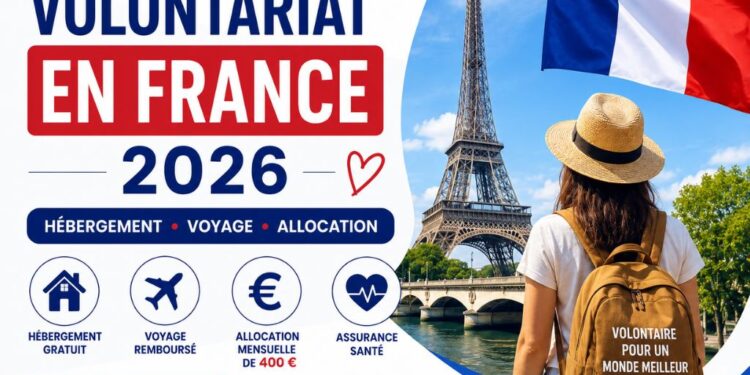 Volontariat en France 2026 : Hébergement, Voyage et Allocation Financés