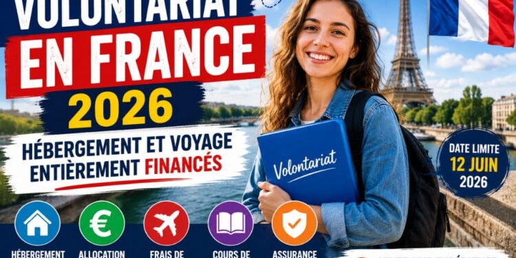 Volontariat en France 2026 : Hébergement et Voyage Entièrement Financés