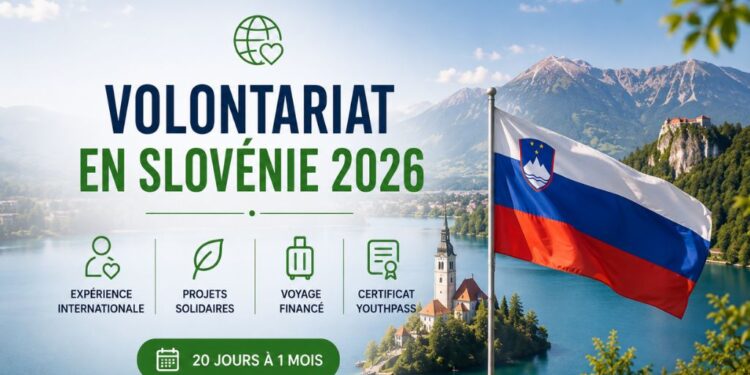 Volontariat en Slovénie 2026 : Programme financé pour voyager en Europe