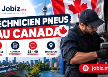 Technicien en pneus au Canada 2026 : emploi permanent à 37 $/h à Hamilton