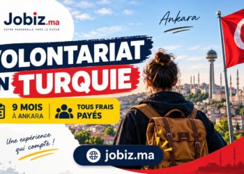 Volontariat en Turquie 2026 : 9 mois à Ankara avec logement, allocation et voyage pris en charge